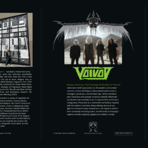 ALWAYS MOVING: The Strange Multiverse of Voivod, By Jeff Wagner (book) - Image 4